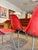 Original Set of 3 Molded Fiberglass Shell Chair, Designed by Charles and Ray Eames for Herman Miller, Dated 1970 For Sale - Image 12 of 12