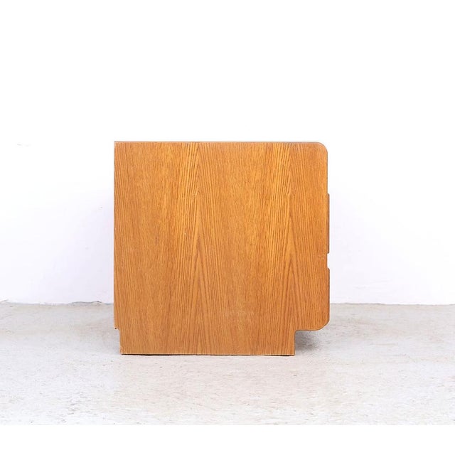 Vintage Oak Bedside Tables from Moser, Germany, 1970s, Set of 2 For Sale - Image 11 of 16