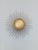 Spanish Gold-Leaf Gilt Metal Sunburst Ceiling Fixture, 1960s For Sale - Image 10 of 10