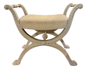 Swedish Carved Bench