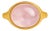 Pink, Rose Quartz Cabochon Ring, Size 6.75 For Sale
