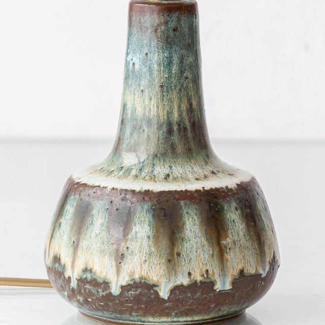 Table Lamps in Organic Modern Glazed Stoneware from Søholm, 1960s, Set of 2 For Sale - Image 10 of 14