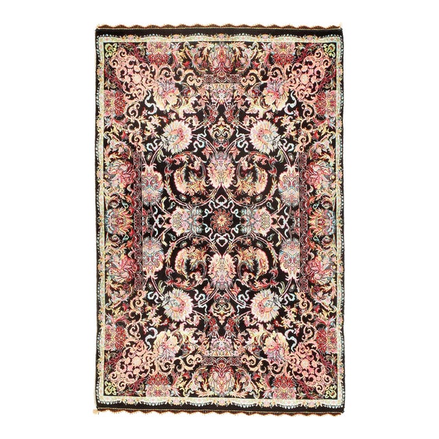 Pasargad DC Exquisite Design Paris Palace Fine Power Loom V.Silk Rug For Sale