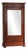 Louis-Philippe Mirrored Cabinet in Walnut, 1860s For Sale