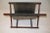 Danish Leather and Teak Newspaper Rack, 1960s For Sale - Image 4 of 5