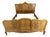 Vintage French Louis XVI Double Bed Frame in Oak For Sale