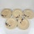 Dinner Plates with Floral Motif from Sarreguemines, 1930s, Set of 5 For Sale - Image 3 of 13