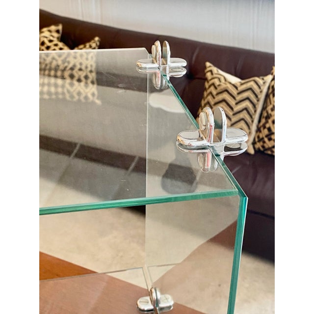 Minimalist Glass Display Cube For Sale - Image 15 of 15