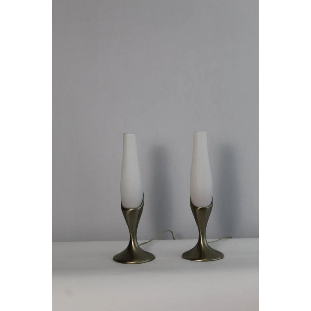 Laurel Lamp Company Mid 20th Century Laurel Lamp Style Sculptural Table Lamps - a Pair For Sale - Image 4 of 12