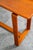 Brown Mid Century Modern Console Table Teak Solid Wood Denmark Vintage Rectangular MCM For Sale - Image 8 of 12