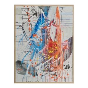 Painting Abstract (Framed Print) “Avalon” by Edward Walton Wilcox