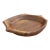 Antique Wabi Sabi Turtle Platter For Sale