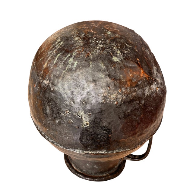 Monumental 19th-Century French Copper Utility Vessel For Sale - Image 10 of 13