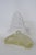 Art Deco Czech Perfume Bottle Yellow Glass With Deer Stopper Art Deco Empty Cologne 4779b For Sale - Image 3 of 12