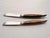French Provincial Vintage French Style Fruit Knives - Pair For Sale - Image 3 of 4
