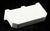 Traditional European White Porcelain Soap & Sponge Surface Mount Holder For Sale - Image 3 of 4