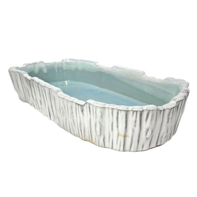 Mid Century Modernist Ikebana Ceramic Vase For Sale - Image 4 of 10