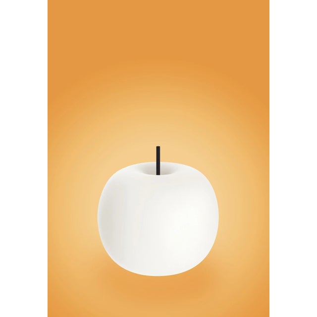 Large 'Kushi' Opaline Glass and Metal Table Lamp for Kdln in Black For Sale - Image 4 of 13