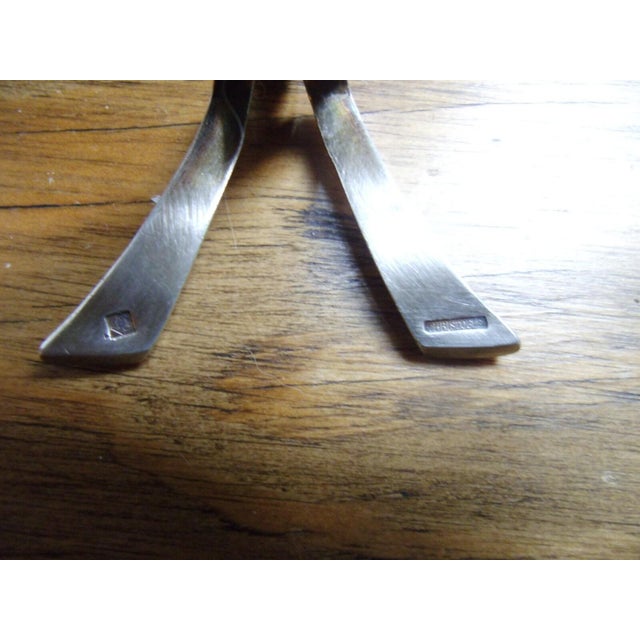 Antique Silver-Plated Knife Rests from Christofle, 1890s, Set of 9 For Sale - Image 13 of 15