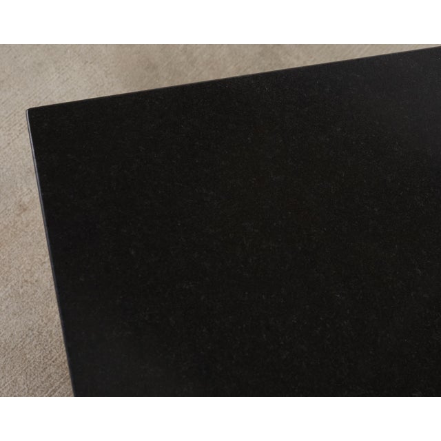 Pair of McGuire Bamboo Cube Granite Top Drinks Tables For Sale - Image 15 of 18