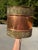 Beautiful antique copper and repoussé brass decorative wastepaper basket, dating approximately to the late 19th/early 20th...