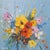 Original Oil Painting, Flowers For Sale