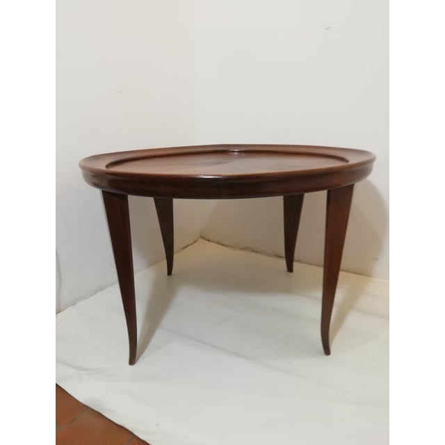 Wooden Coffee Table from Meroni & Fossati, Italy, 1940s For Sale - Image 14 of 14
