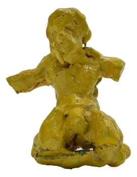Sirio Pellegrini, Figure in Yellow, 1960s, Terracotta