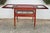 1950s Wood & Brass Display Bar Cart For Sale - Image 6 of 10