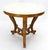 White Fine Carved Wood Base Marble Top 31” Diameter Gueridon Center Table Widdicomb For Sale - Image 8 of 18