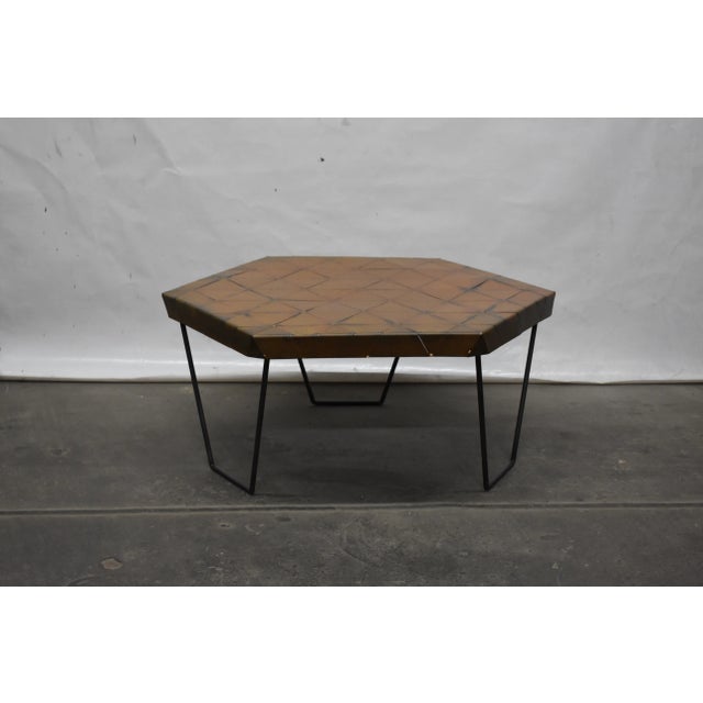 Oblik Studio Contemporary Hexagonal Coffee Table For Sale - Image 9 of 9