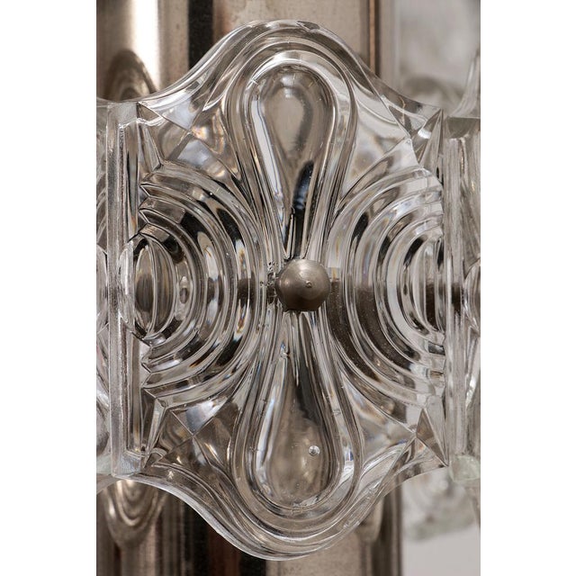 Vintage Chandelier Cascade Hanging Lamp with 5 Lamps, 1960s For Sale - Image 6 of 14