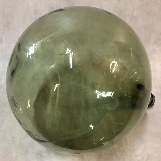 Antique Blown Glass Demijohn For Sale - Image 6 of 10