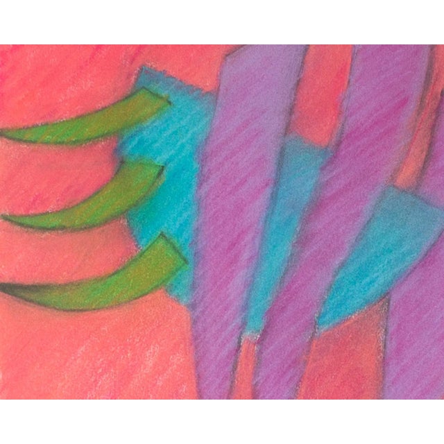 2000 - 2009 2000 Abstract Chalk Pastel Drawing by Walter Stomps For Sale - Image 5 of 8