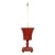 Vintage Hand-Painted Red Flowerpot Floor Lamp For Sale