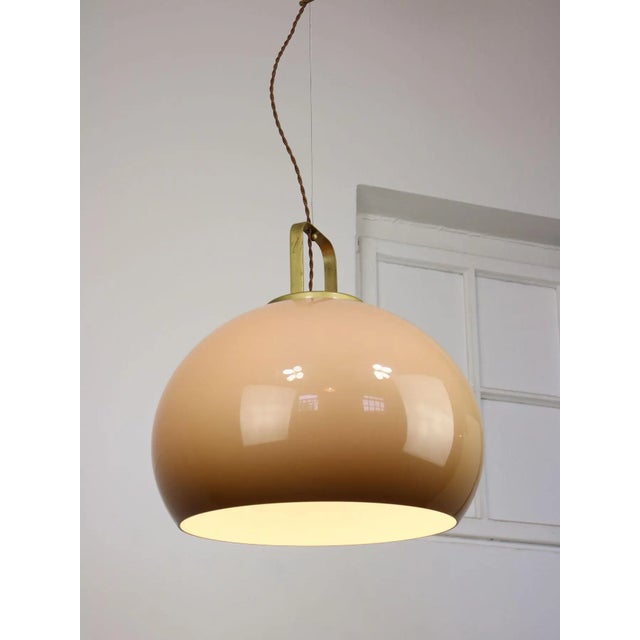 Vintage Zurigo Pendant by Luigi Massoni for Guzzini For Sale - Image 3 of 10