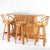 Rattan Bar and Stools, 1970s, Set of 4 For Sale - Image 10 of 10