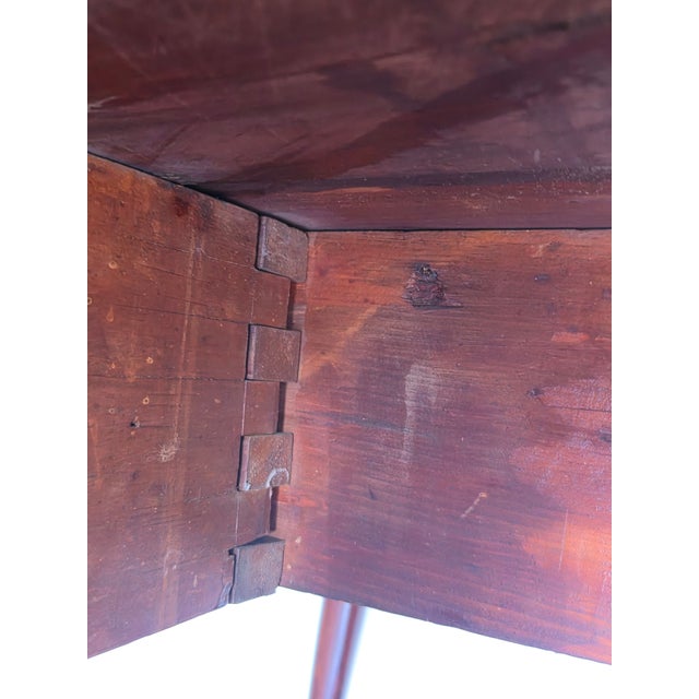 18th Century Drop Leaf Gate Leg Walnut Table American Chippendale For Sale - Image 4 of 15