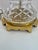 Transparent Vintage Neoclassical Diamond-Pattern Glass Urn Table Lamps - Pair For Sale - Image 8 of 13