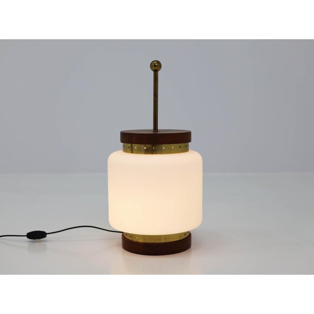 Model 8052 Portable Lantern Table Lamp from Stilnovo, Italy, 1960s, in Very Good conditions. Designed 1960 to 1969 I have...