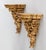 Rococo Vintage Rococo Style Italian Gilt Wall Brackets Shelves - A Pair For Sale - Image 3 of 8