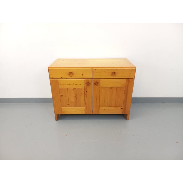 Wood Vintage Pine Buffet by Charlotte Perriand for Les Arcs, 1960s For Sale - Image 7 of 17