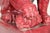 Maroon Pair of Large Maroon Color Foo Dogs For Sale - Image 8 of 10