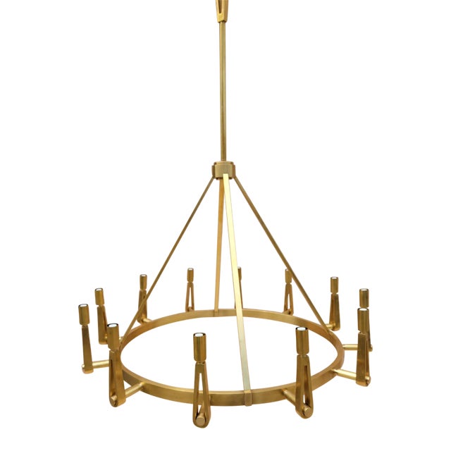 Alpha Chandelier by Thomas O'Brien for Visual Comfort & Co. For Sale
