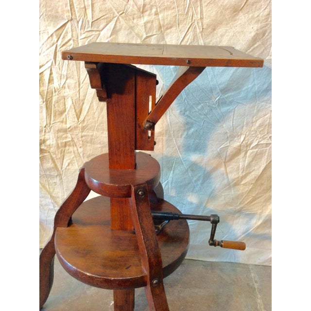 Early 1800s French Walnut Camera Stand For Sale - Image 6 of 13