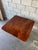 Brown 19th Century American Empire Figured Mahogany Folding Console Table / Game Table For Sale - Image 8 of 12