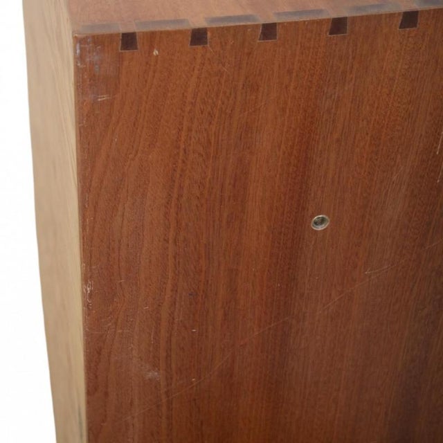Bookcase in Mahogany by Mogens Koch, 1980s For Sale - Image 10 of 15