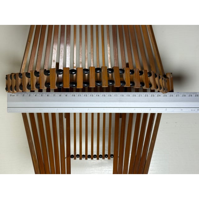 Mid-Century Modern Bamboo Catchall Basket, 1970s For Sale - Image 9 of 10