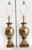 Westwood Lamps Vintage Hand Painted Ceramic Moorish Table Lamps Restored - A Pair For Sale - Image 4 of 14