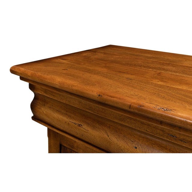 Not Yet Made - Made To Order Continental Buffet Cabinet in Fruitwood Finish For Sale - Image 5 of 12